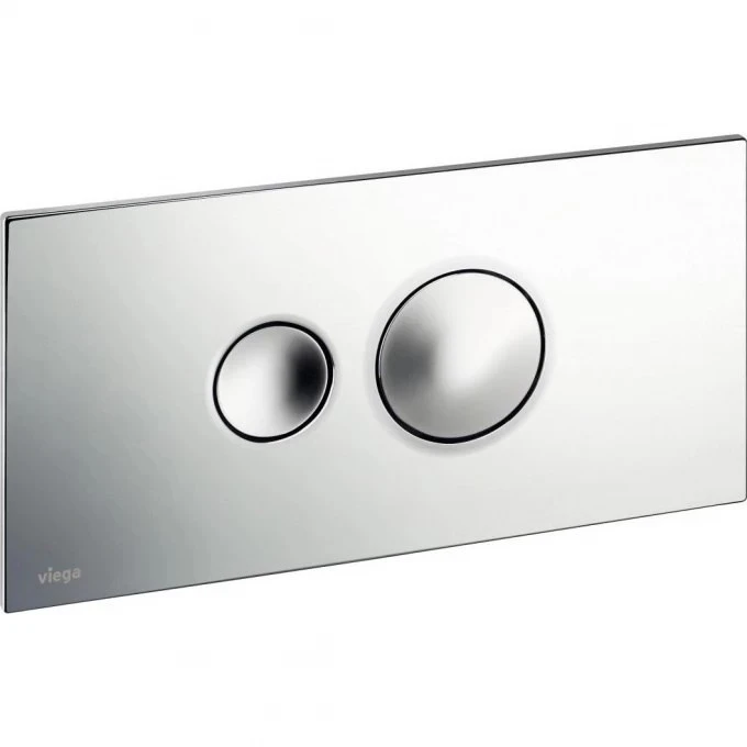 Visign for Style 10 кнопка смыва (пластик) для смывных бачков, матовый хром 596347
