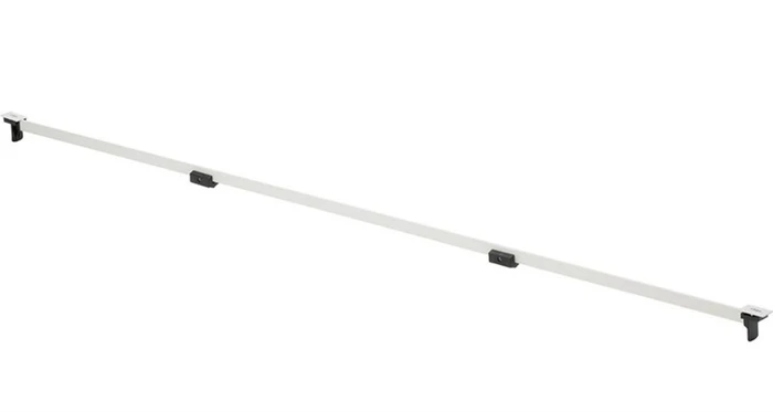 Advantix Vario (Visign SR4) Дизайн-вставка 300-1200 мм с компл. для монтажа и бок. накладками, белый, нержавеющая сталь, модель 4965.33 711887