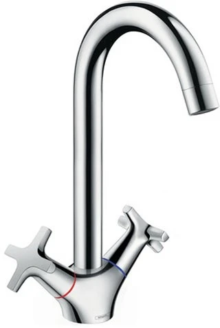 71285000 Logis Classic Смеситель для кухни, с двумя рукоятками 71285000