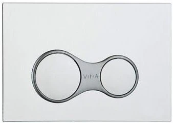 Sirius кнопка смыва, цвет глянцевый хром 740-0480