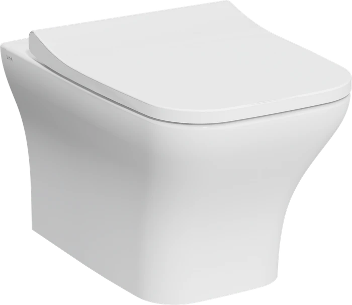 Подвесной безободковый SmoothFlush унитазZentrum Square (НУЖНА КРЫШКА 191-003-009, 810-003-009) 7484B003-0075