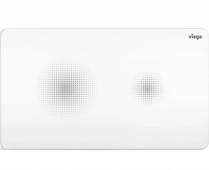 Prevista Панель смыва Visign for style 25 бесконтактная ( 2-х реж смыв с функц Viega Hygiene+), пластик, цвет альпийский, модель 8615.1 774356
