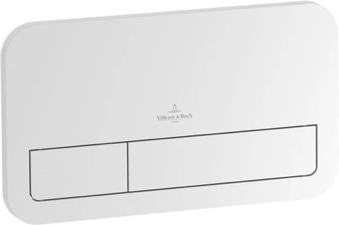 Кнопка смыва для унитаза Villeroy & Boch Viconnect 9224 9068 пластик, цвет белый 92249068