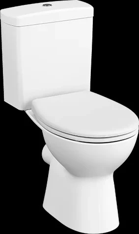 Напольный безободковый (нижний подвод) унитаз S10 SmoothFlush c термопластовым сиденьем микролифт 9864B003-7201