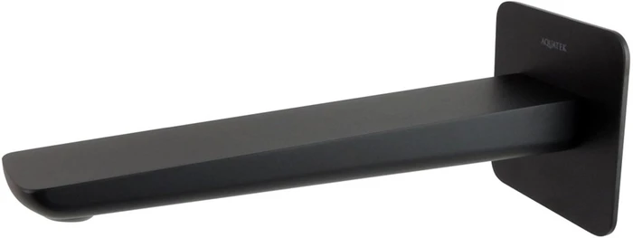 ВЕГА излив для ванны 190 мм, матовый черный AQ1041MB