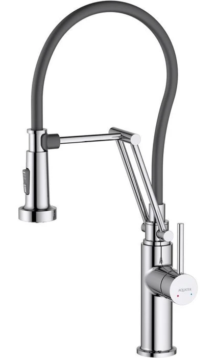 ЕВРОПА смеситель для кухни 2 jet (профессиональный) AQ1388CR