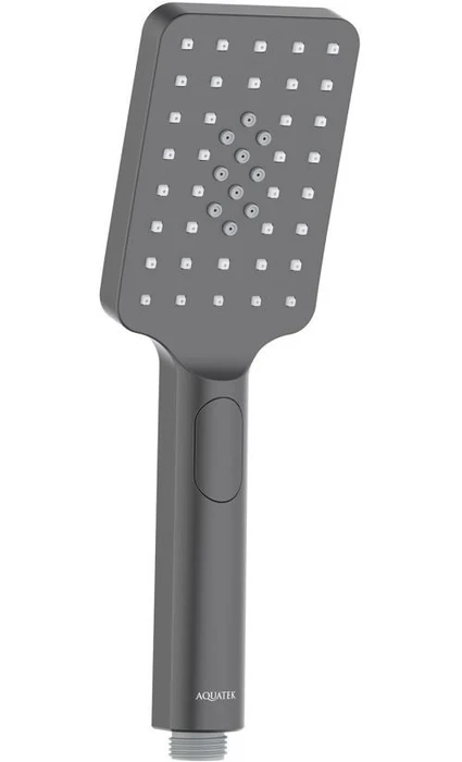 ЛИРА ручной душ Select 80 3 jet, матовый черный AQ2005MB
