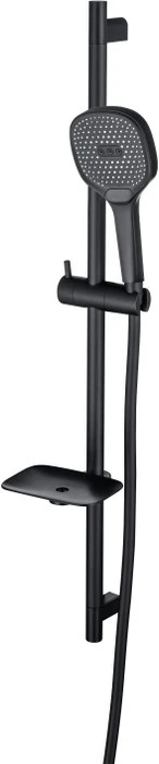 ВЕГА душевой гарнитур 3jet 73см, матовый черный AQ2021MB