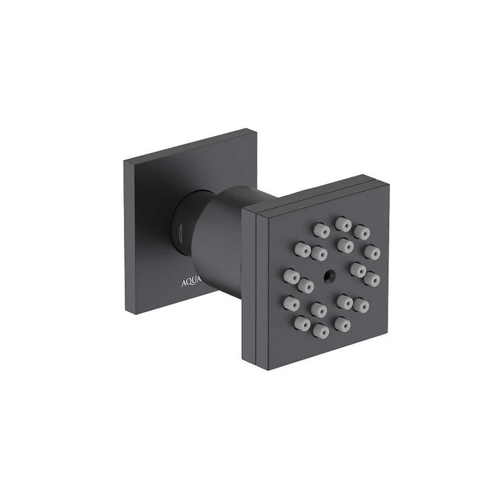 боковая форсунка 50*50, матовый черный AQ2098MB