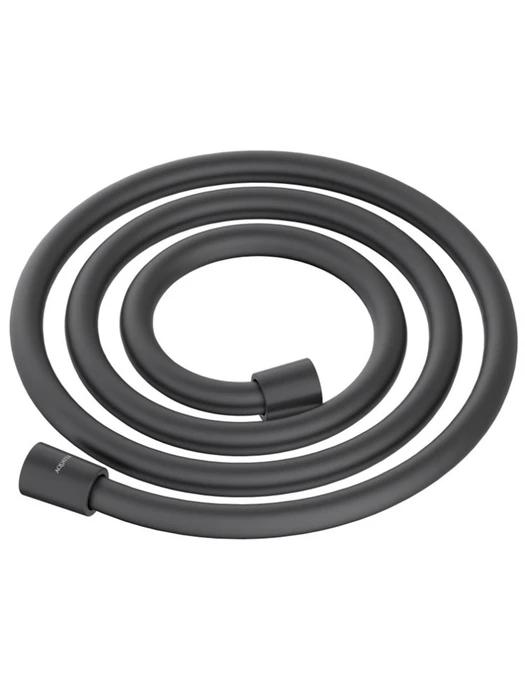 шланг для душа 150 см ПВХ, матовый черный AQ2106MB