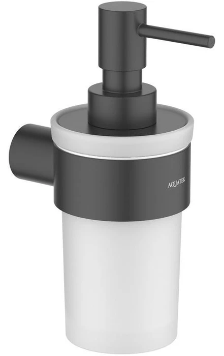 ЛИРА дозатор, матовый черный AQ4405MB