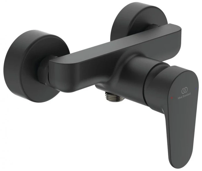 BC499XG CERAFINE O Настенный смеситель для душа, монтаж: стандартные гайки G3/4", эксцентрики G1/2" x G3/4" BC499XG