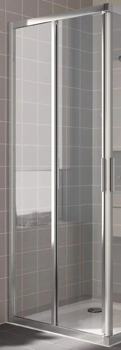 CADA XS CK E2L 08020 VPK 2-х ств.раздвиж. дверь для комбинации со второй дверью 785-810/2000, крепление слева, стекло прозр. ESG Clean CKE2L08020VPK