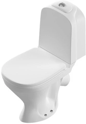 CLASSIC COMFORT Унитаз-компакт Белый S1 () WC.CC/Classic/2-DM/WHT.G/S1