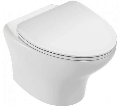 EDK102-00 NOUVELLE V Компакт-чаша подвесного унитаза без обода, 48 x 39 x 41 см, белый EDK102-00