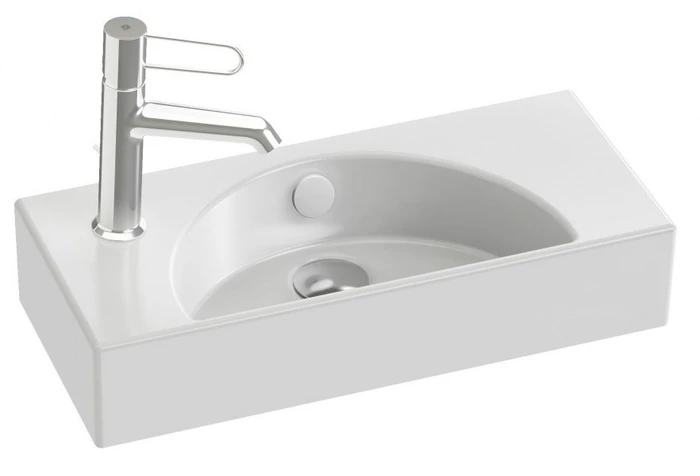 EGO112-55-00 ODEON RG Компактный рукомойник 50 см*22 см (отверстие слева) EGO112-55-00