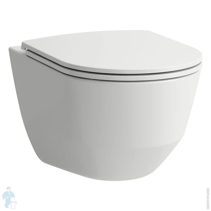 PRO Комплект 0.000.1 Подвесной унитаз компакт RIMLESS white с крышка-сиденье soft-close, тонкое 8.2096.5.000.000.1+8.9896.6.00