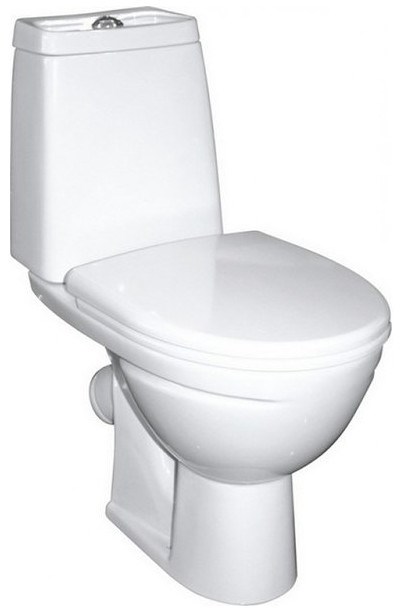 МАРС БО КОМФОРТ Унитаз-компакт безободковый Белый S1 () WC.CC/Mars/2-DM.Rim/WHT.G/S1