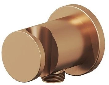 Настенный отвод для душа с держателем 706.60RGB РОЗОВОЕ ЗОЛОТО X07P708