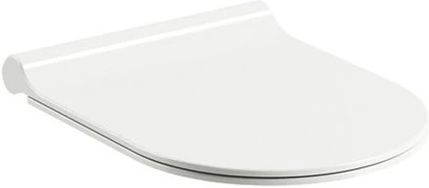 Сиденье для унитаза Uni  Chrome Slim белое X01550