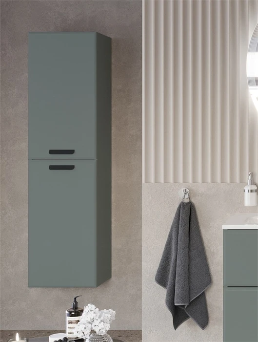 Шкаф подвесной CEZARES ECO-CER-N-1500-2A-SC-GVO-P Серо-зеленый матовый, ручки серые ECO-CER-N-1500-2A-SC-GVO-P;RS156BL.3/96