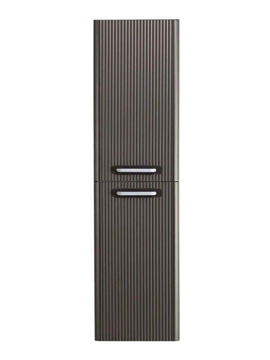 Шкаф подвесной BelBagno DUE-1500-2A-SC-GM-P Оружейная сталь, ручки белые DUE-1500-2A-SC-GM-P;RS333W.4/160