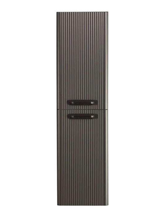 Шкаф подвесной BelBagno DUE-1500-2A-SC-GM-P Оружейная сталь, ручки - Матовый тёмный никель DUE-1500-2A-SC-GM-P;RS333MDN.4/160