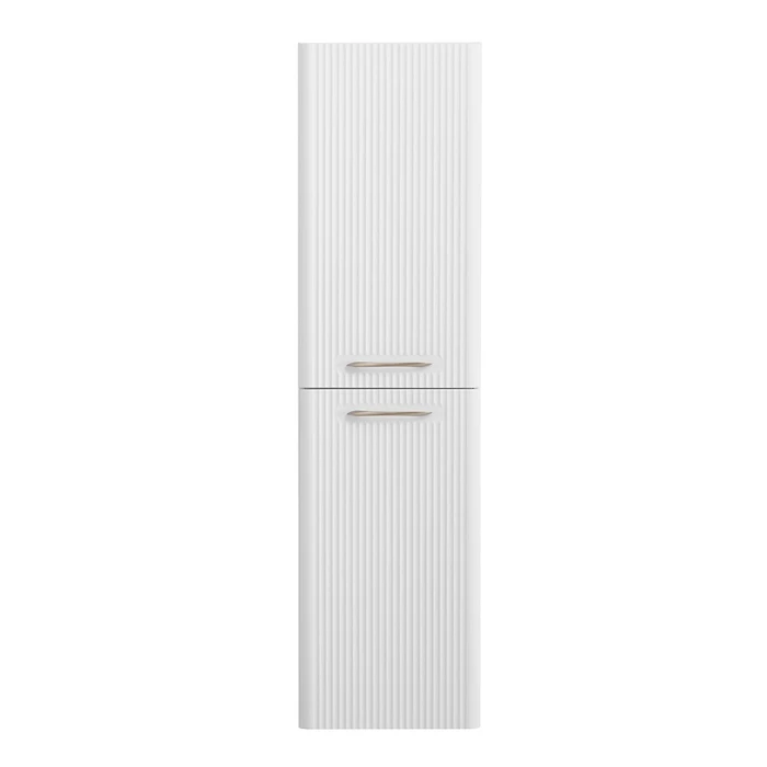 Шкаф подвесной BelBagno DUE-1500-2A-SC-BL-P Bianco Lucido, ручки - Сатиновый никель DUE-1500-2A-SC-BL-P;RS006SN.4/160
