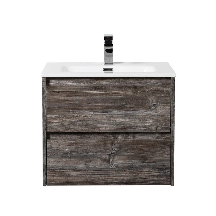 Тумба с раковиной подвесная BelBagno KRAFT 60 Pino Pasadena, раковина белая KRAFT-600-2C-SO-PP;BB600ETL
