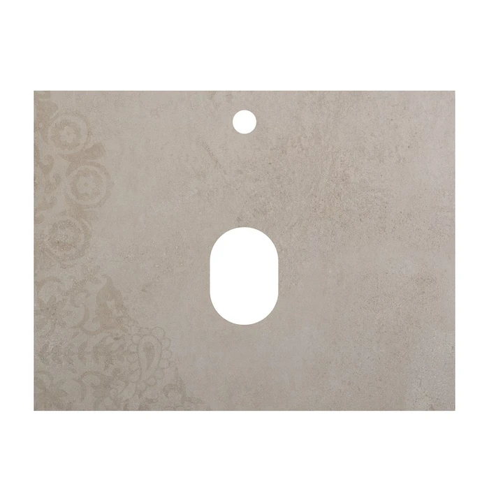 Столешница из керамогранита BelBagno KEP-60-CDEC Cemento Decorato KEP-60-CDEC