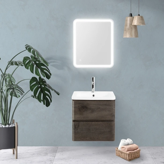 Зеркало BelBagno SPC-MAR-500-600-LED-TCH SPC-MAR-500-600-LED-TCH, MARINO