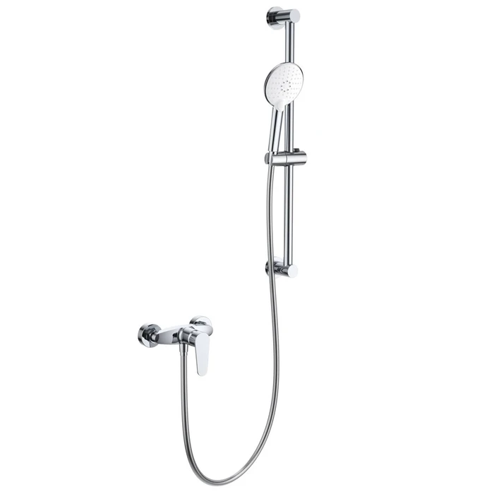 Настенный смеситель для ванны с душевой стойкой BRAVAT (F9809940CP-B-SW) F9809940CP-B-SW