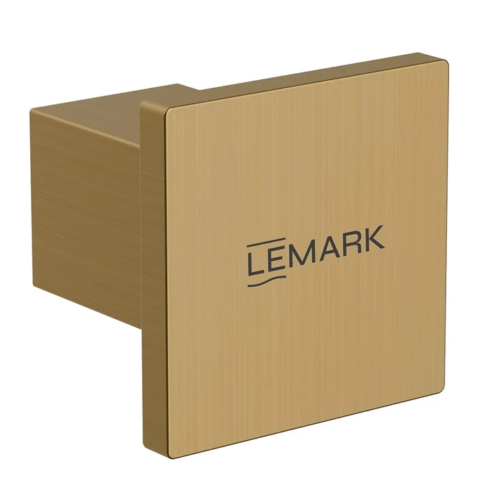 Крючок для полотенец Lemark VALDAY, сталь, брашированное золото (LMA-8111S-BRG) LMA-8111S-BRG