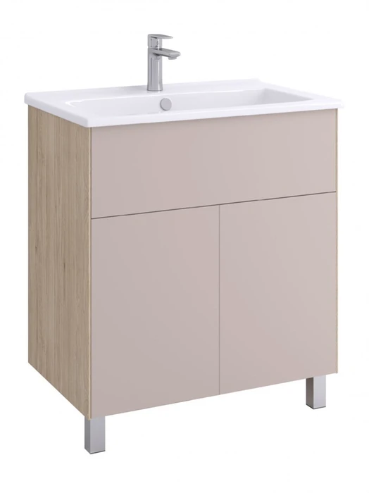 Форест Про 75 Тумба Дуб Эврика/Кашемир (БЕЗ УМЫВАЛЬНИКА ЭЛИНА 75) 1A297101FREK0