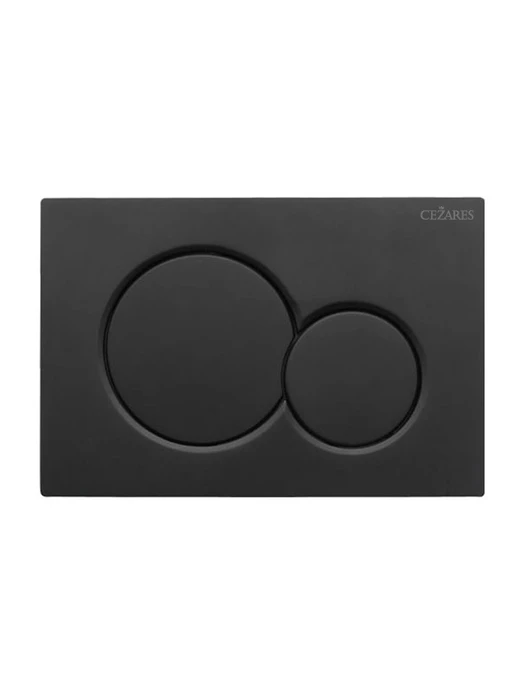 STYLUS-BTN-NOP Кнопка смыва CEZARES STYLUS, черный матовый STYLUS-BTN-NOP