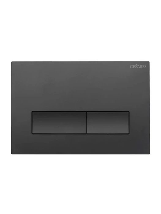 SLIDER-BTN-NOP Кнопка смыва CEZARES SLIDER, черный матовый SLIDER-BTN-NOP