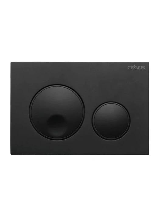 RELAX-BTN-NOP Кнопка смыва CEZARES RELAX, черный матовый RELAX-BTN-NOP