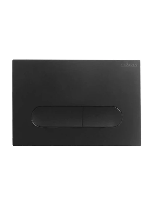 LINER-BTN-NOP Кнопка смыва CEZARES LINER, черный матовый LINER-BTN-NOP