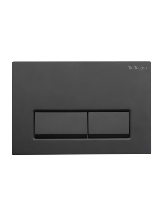 Кнопка смыва BelBagno BB-15R-NERO.M, черный матовый BB-15R-NERO.M, BelBagno