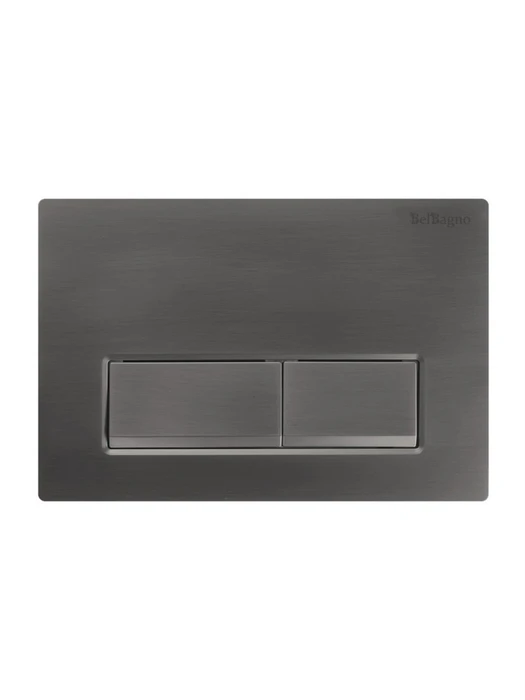 Кнопка смыва BelBagno BB-15R-GM, оружейная сталь BB-15R-GM, BelBagno