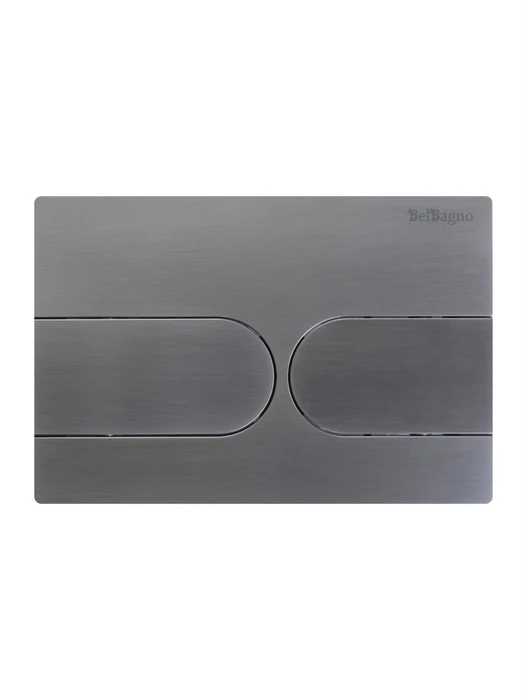 Кнопка смыва BelBagno BB-11-GM, оружейная сталь BB-11-GM, BelBagno