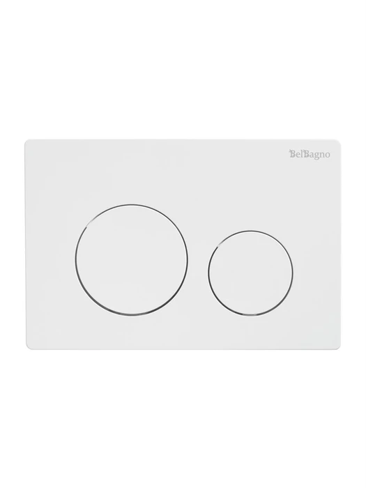 Кнопка смыва BelBagno BB-03C-BL, белый глянец BB-03C-BL, BelBagno