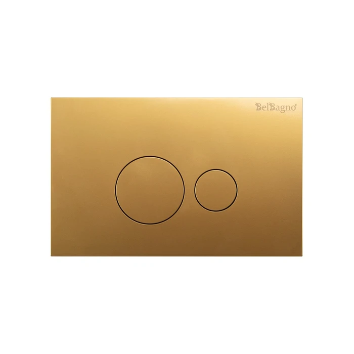 Кнопка смыва BelBagno BB083ORO.MAT, матовое золото BB083ORO.MAT, BelBagno