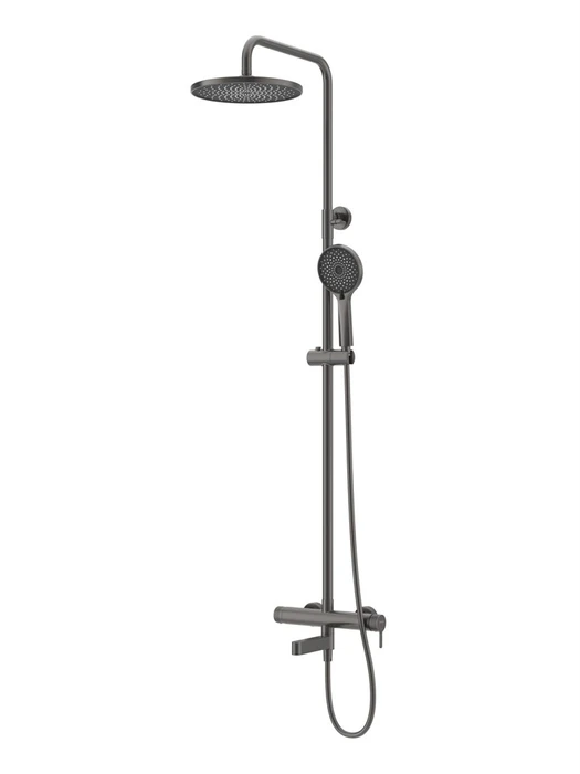 Душевая стойка со смесителем и изливом BelBagno DELTA DEL2.0-VSCM-GM DEL2.0-VSCM-GM
