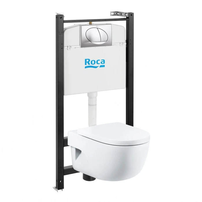 MERIDIAN COMPACT Комплект 4 в 1 (инсталляции+подв. унитаз+сиденье с механизмом Soft-Closing+смывн 7893104110