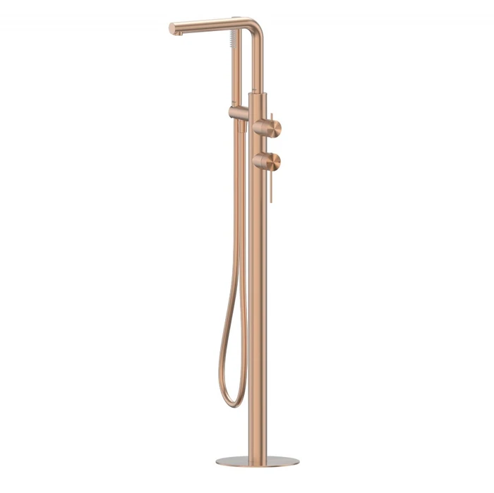 Смеситель ABBER Emotion 316 AF8815BRG напольный для ванны, брашированное розовое золото AF8815BRG