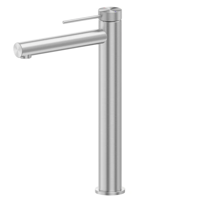Смеситель ABBER Emotion 316 AF8811BST-L для раковины, брашированная сталь AF8811BST-L