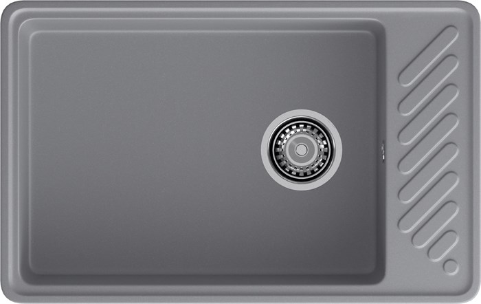GranFest QUARZ (GF-ZL51) Мойка для кухни 760*480мм (темно-серый) 51 темно-серый - фото 43481