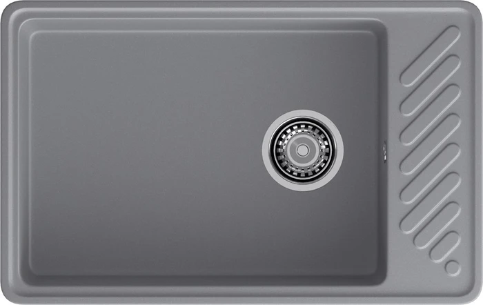 GranFest QUARZ (GF-ZL51) Мойка для кухни 760*480мм (темно-серый) 51 темно-серый