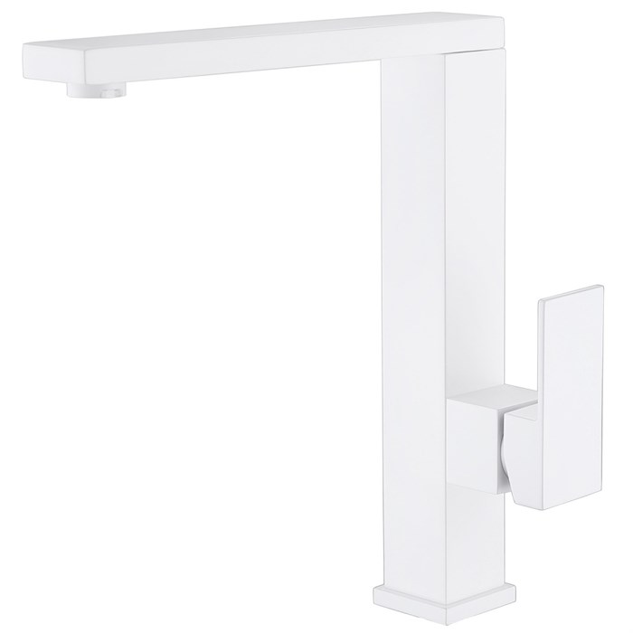 Смеситель ABBER Daheim AF8214W для кухни, белый матовый AF8214W